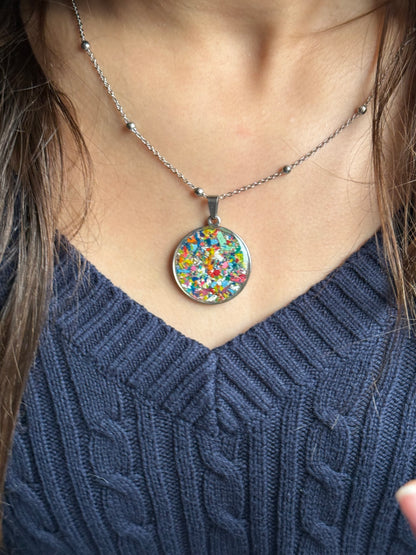 Collier Rond Multicolore (Grand) 