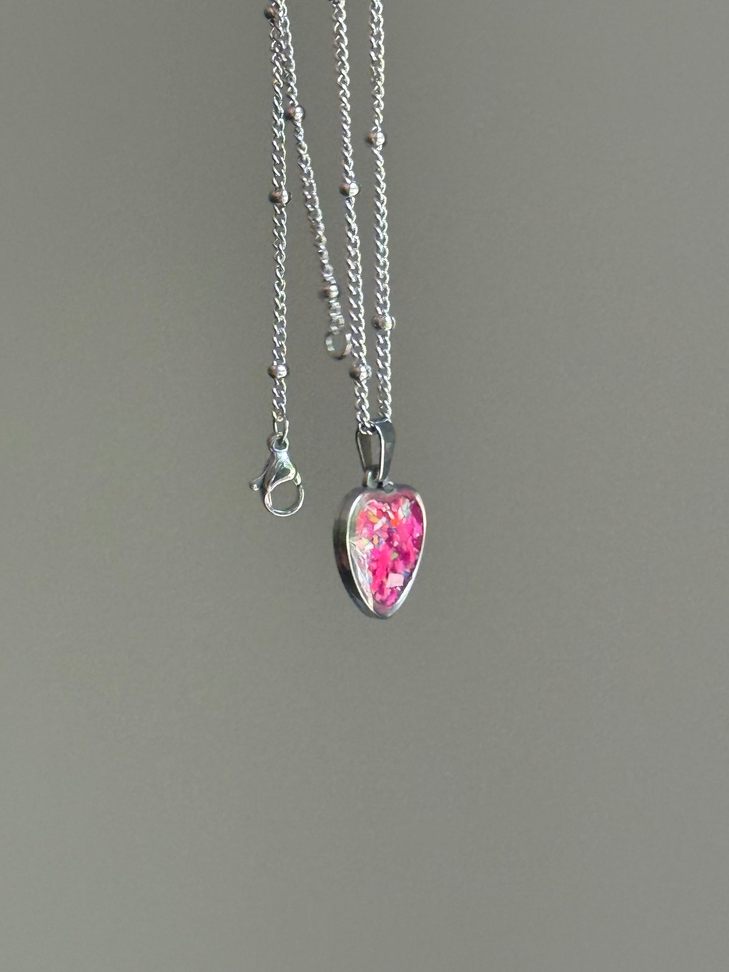 Jelly Heart Necklace