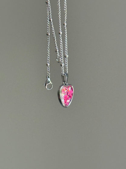 Jelly Heart Necklace