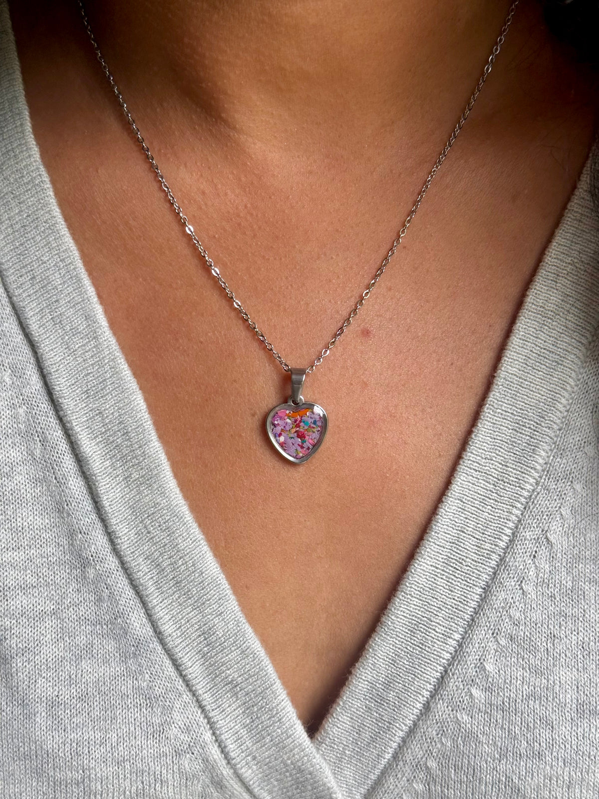 Adjuntas Heart Necklace