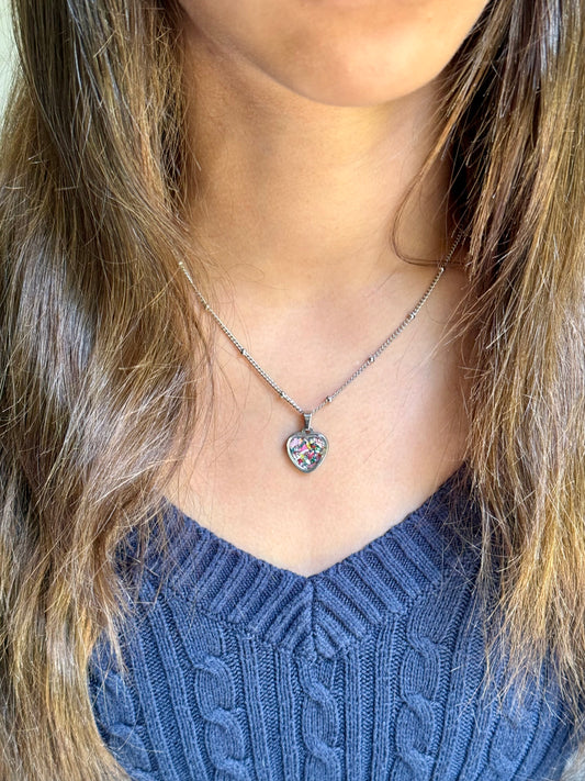 Nature Heart Necklace