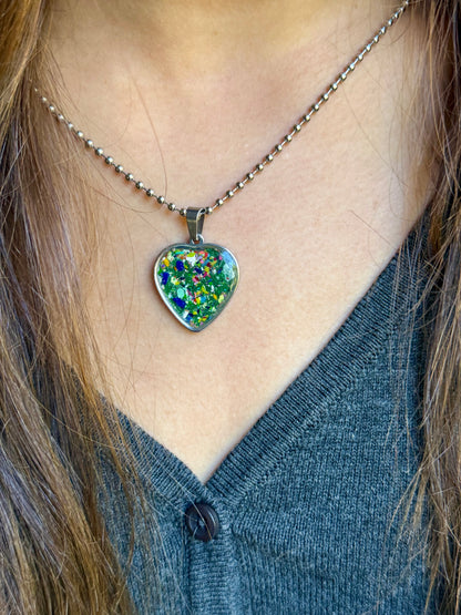 Salty Lady Heart Pendant