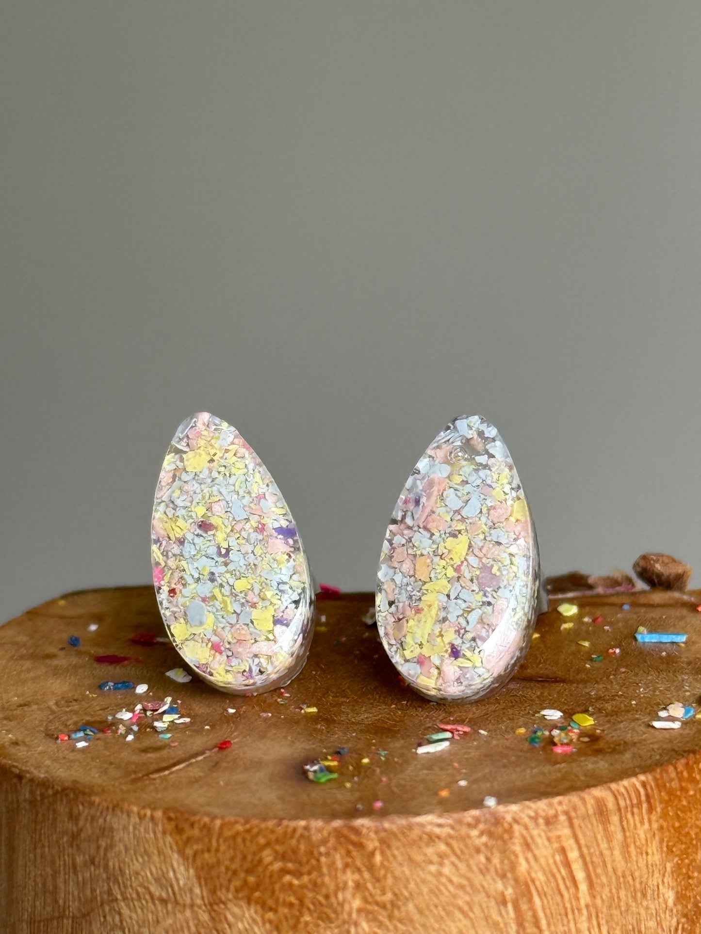 Raindrop Studs (Spring Clouds)