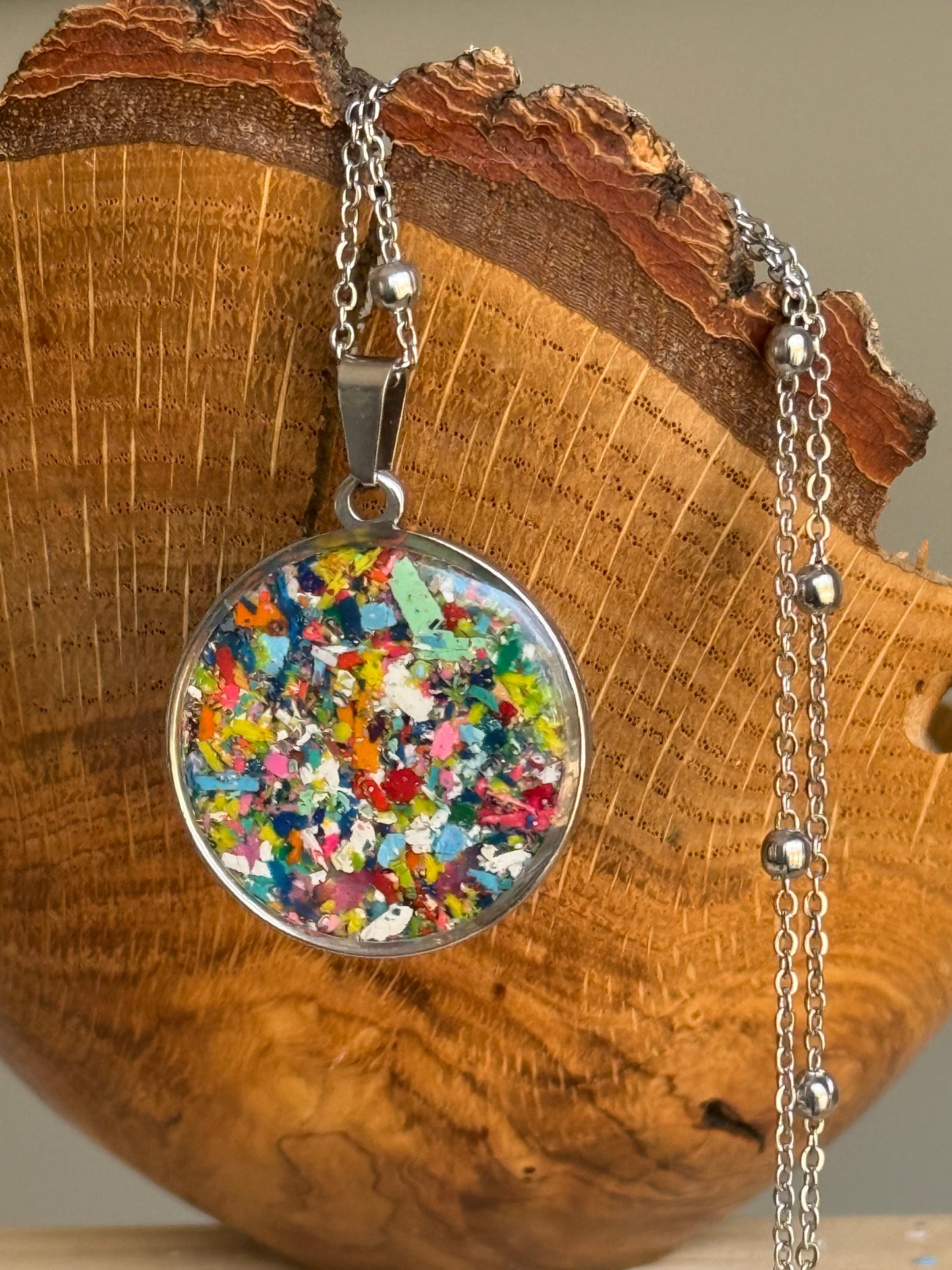 Bold Orbis Necklace (Tropical Turquoise)