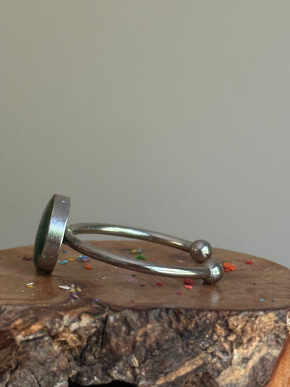 Pure Green Stacking Ring