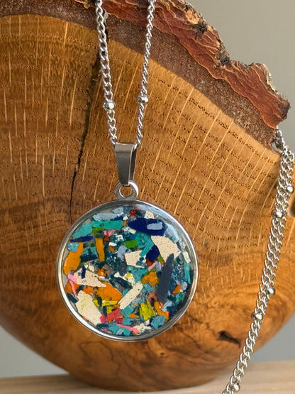 Bold Orbis Necklace (Bionic Blue) (Copy)