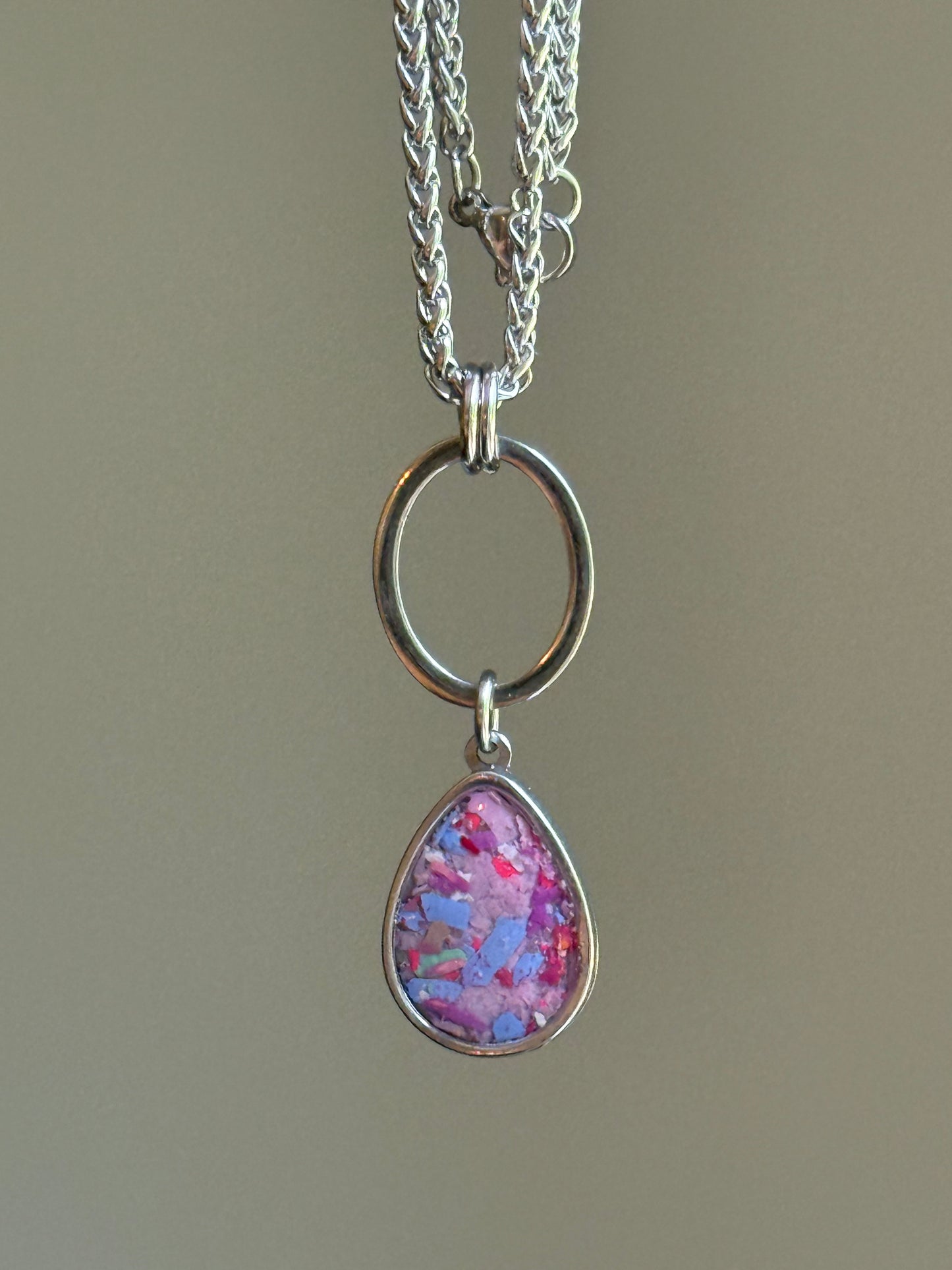 Carmen Necklace (Pinks Lilacs)