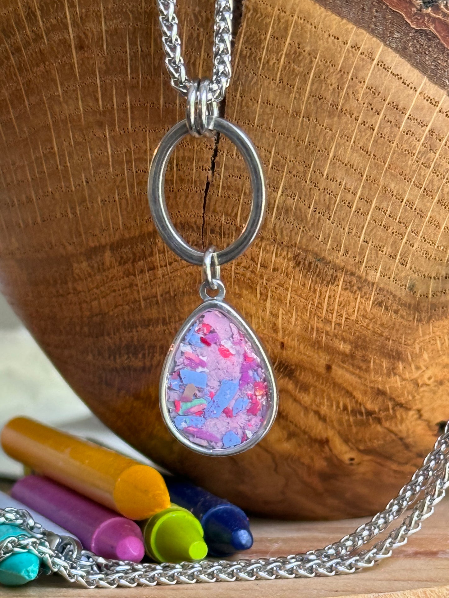 Carmen Necklace (Pinks Lilacs)