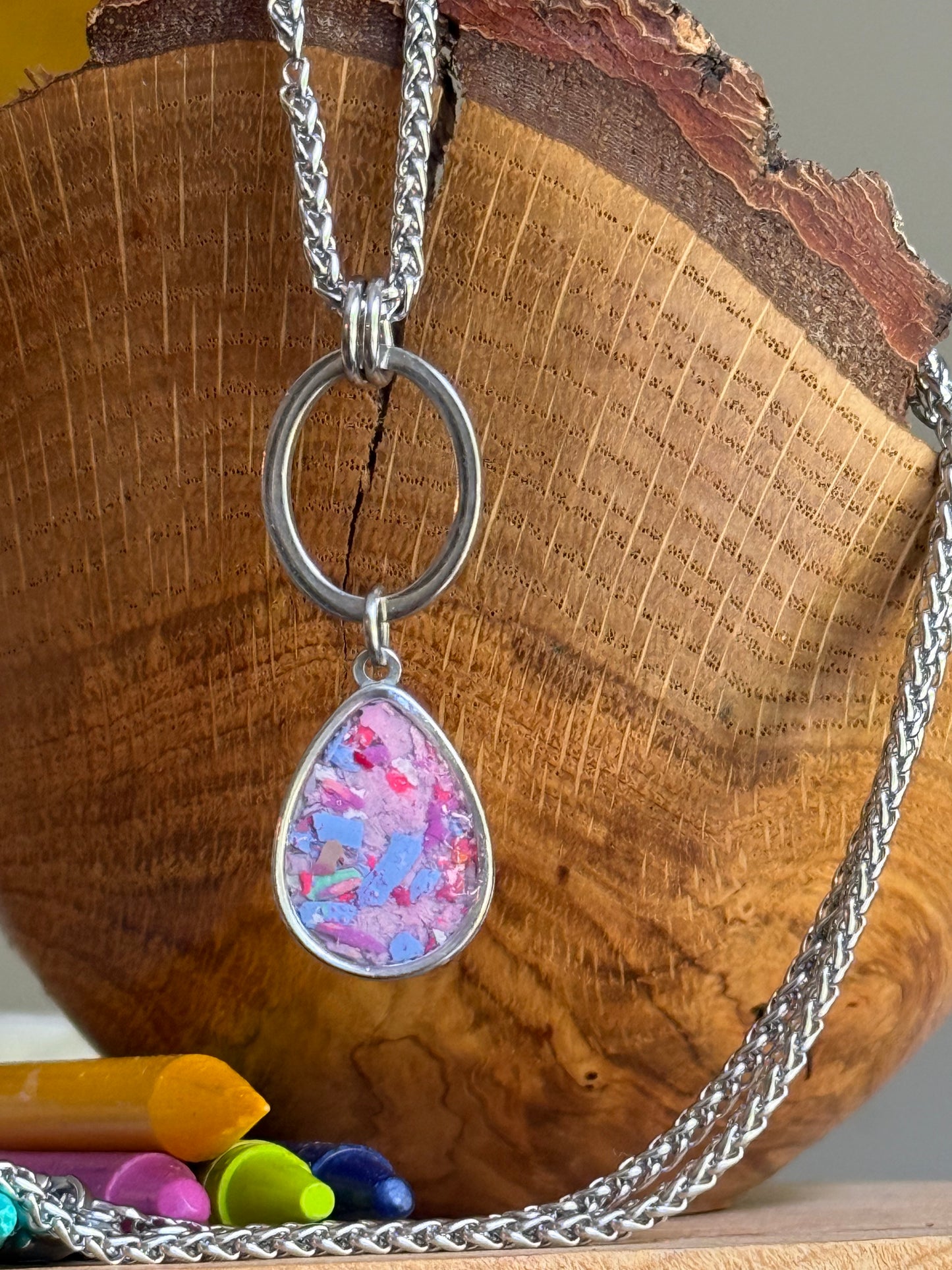 Carmen Necklace (Pinks Lilacs)