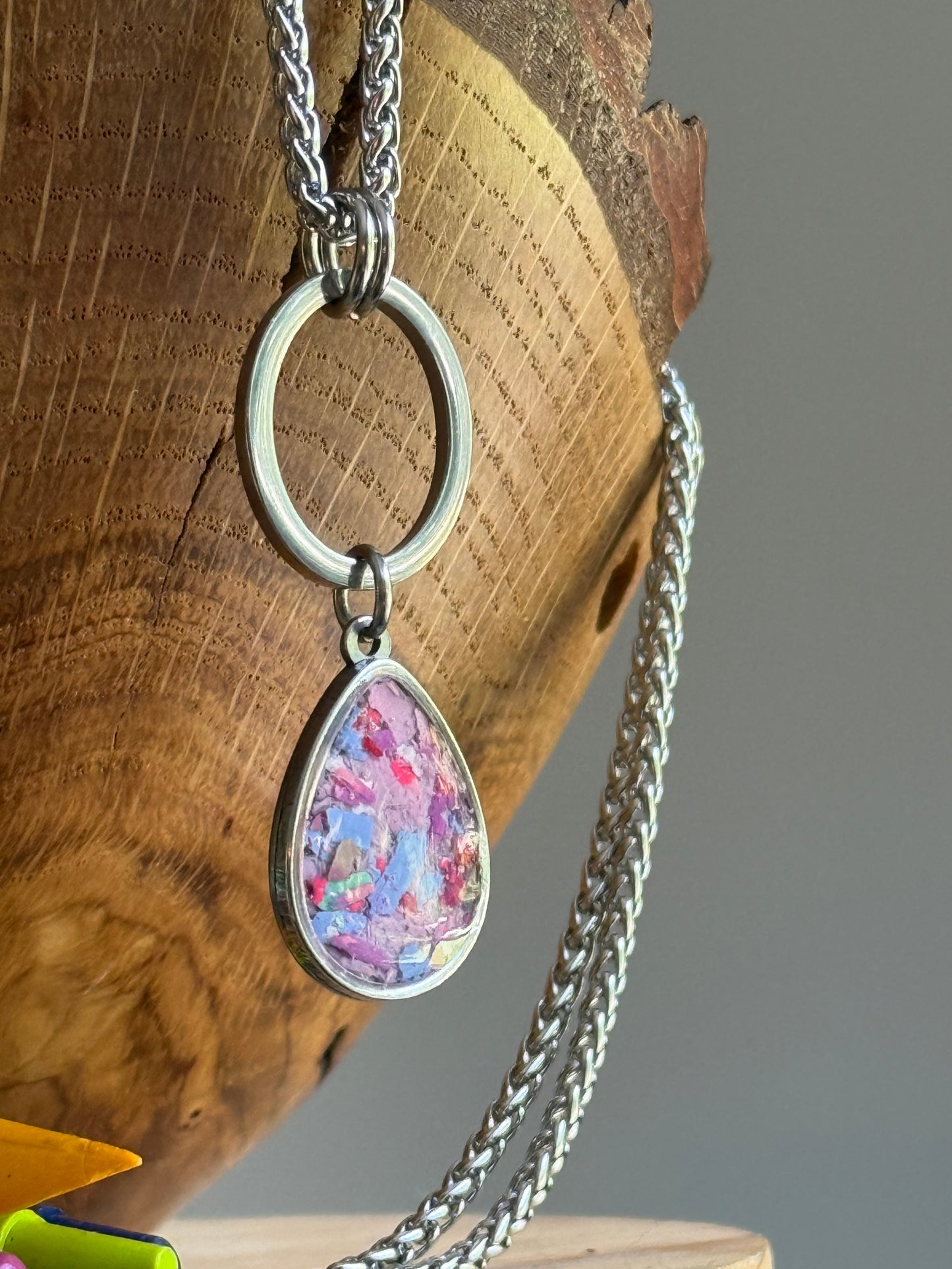 Carmen Necklace (Pinks Lilacs)