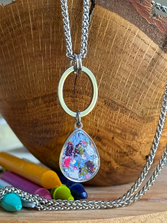 Carmen Necklace (Periwinkle Purple)
