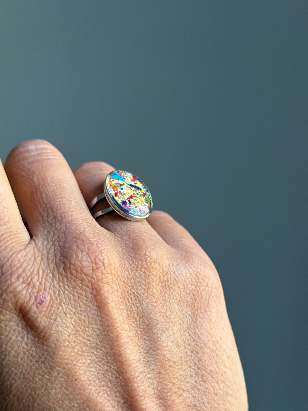 Anise Flower - Oval Ring
