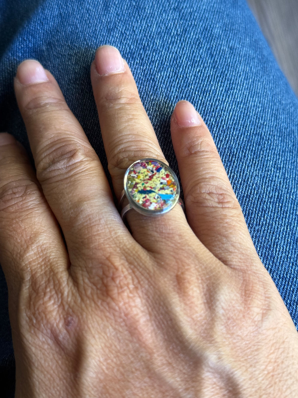 Anise Flower - Oval Ring