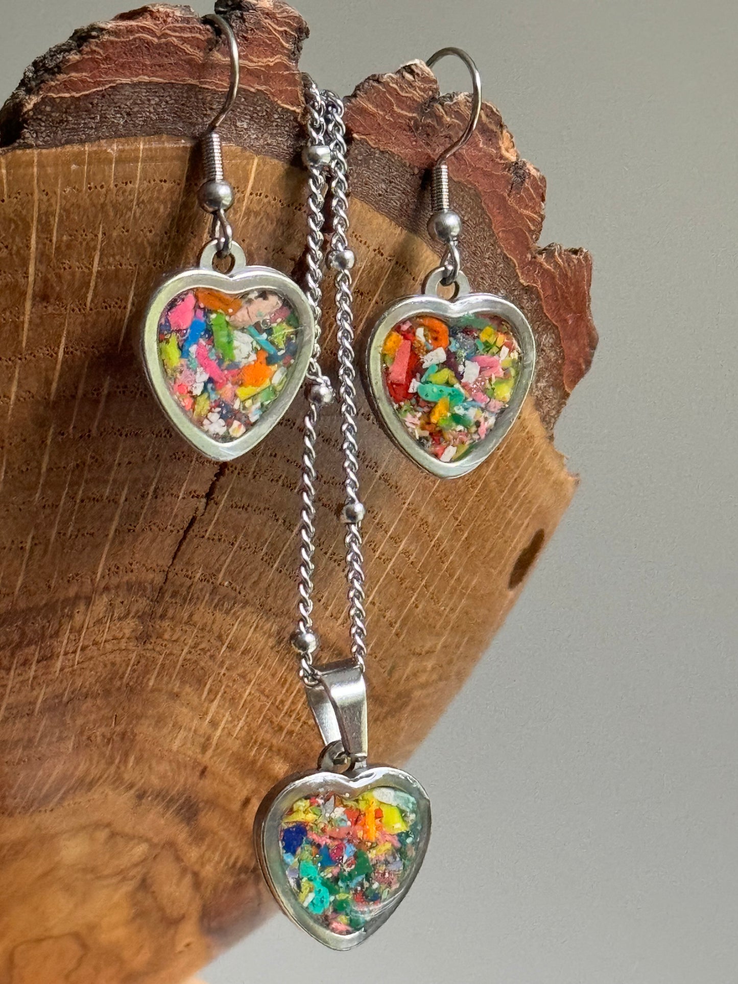 Hearts Dangling Set