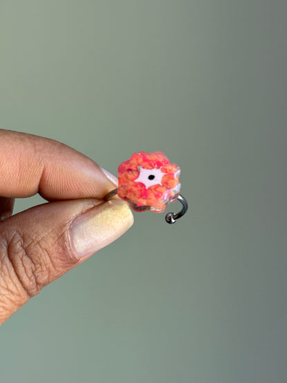 Crayon Blooms Ring (Apricot)