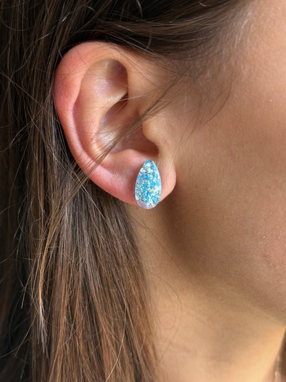 Raindrop Studs (Winter Clouds)