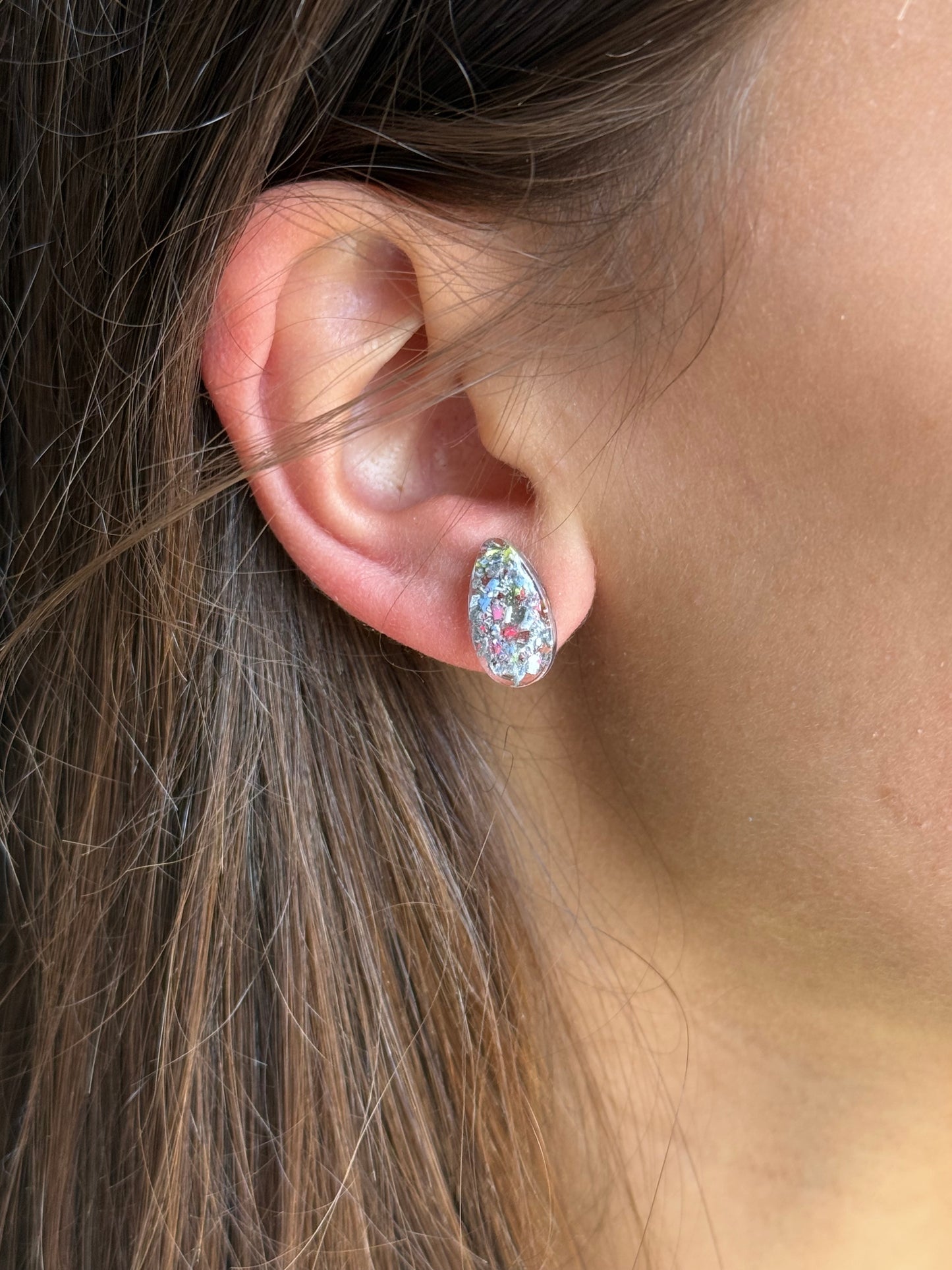 Raindrop Studs (Spring Clouds)