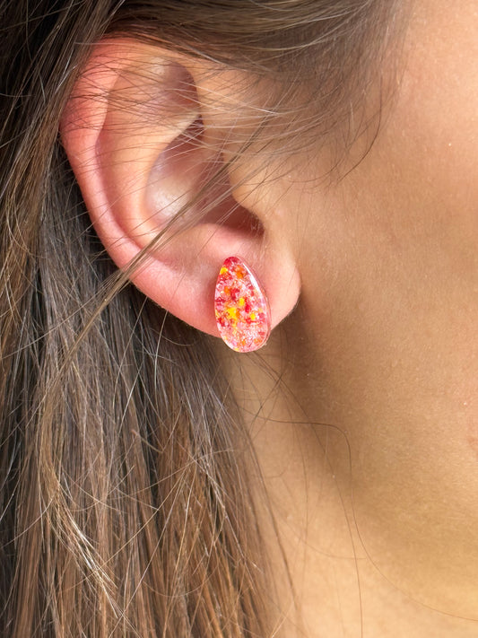 Raindrop Studs (Fall Clouds)