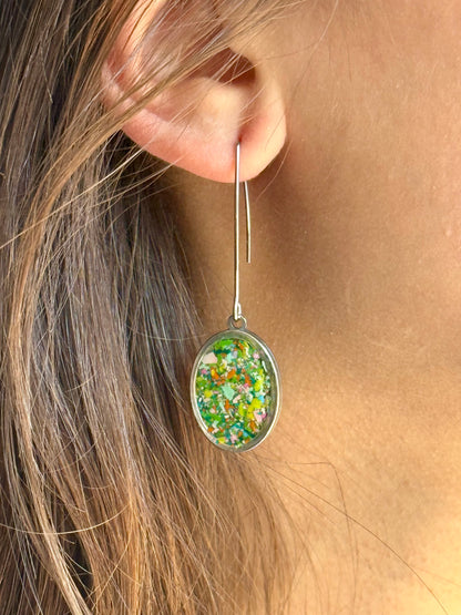 Sage Whisper Prisma Earrings