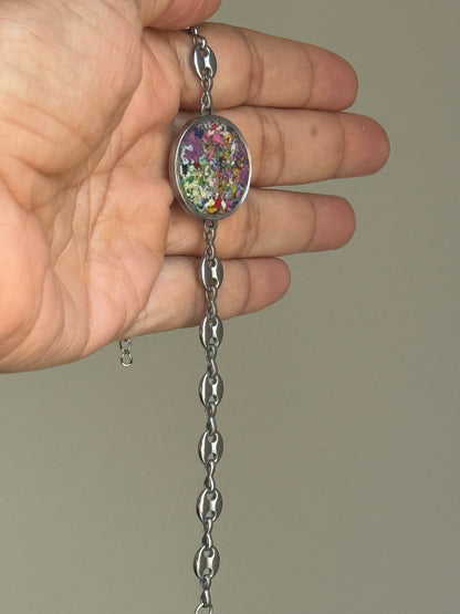 Enamórese del verde azulado 