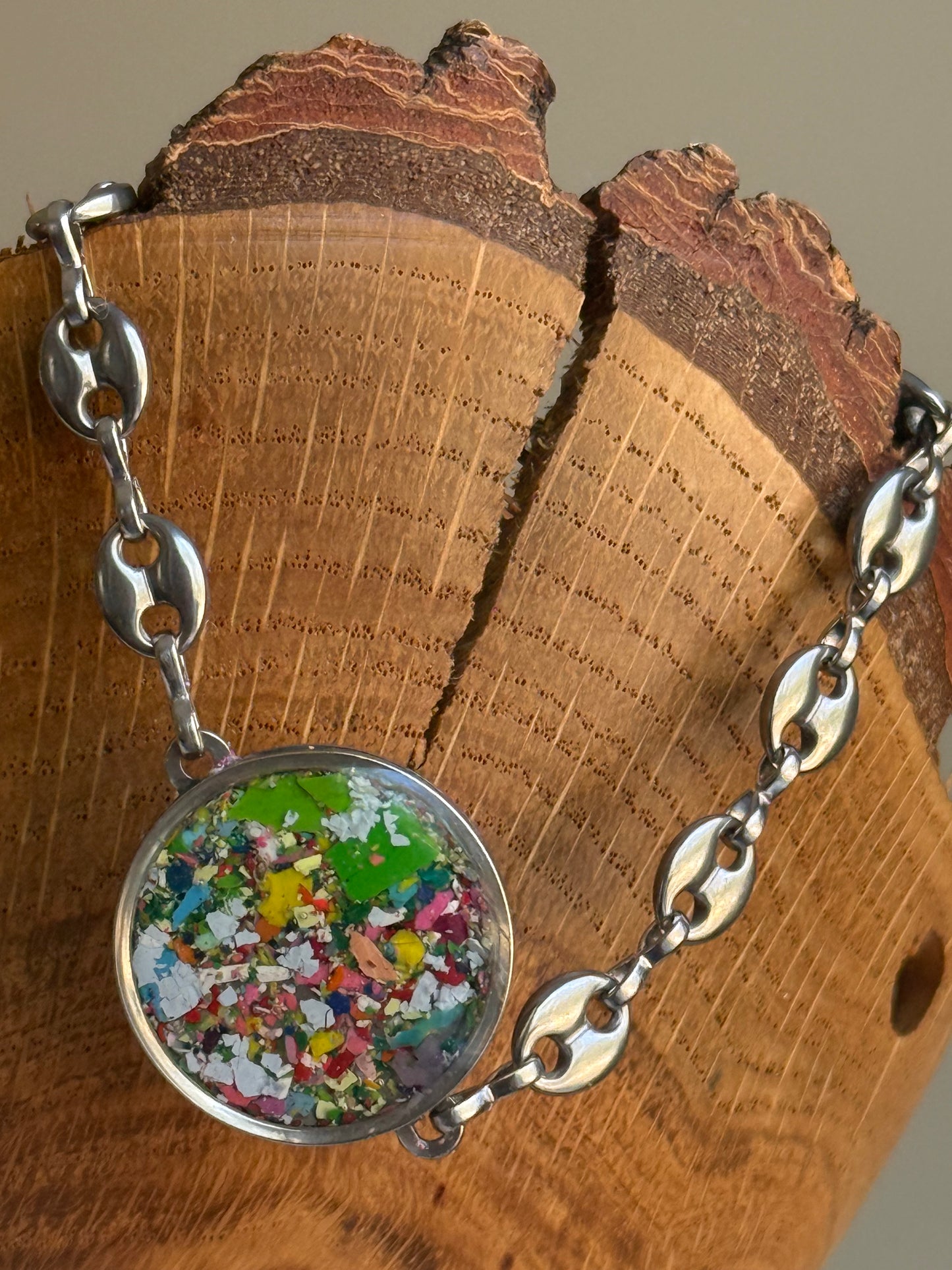 Enamórese del verde azulado 