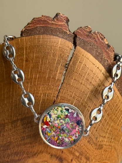 Enamórese del verde azulado 