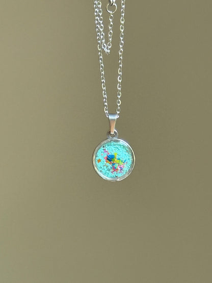 Electric Sea Necklace