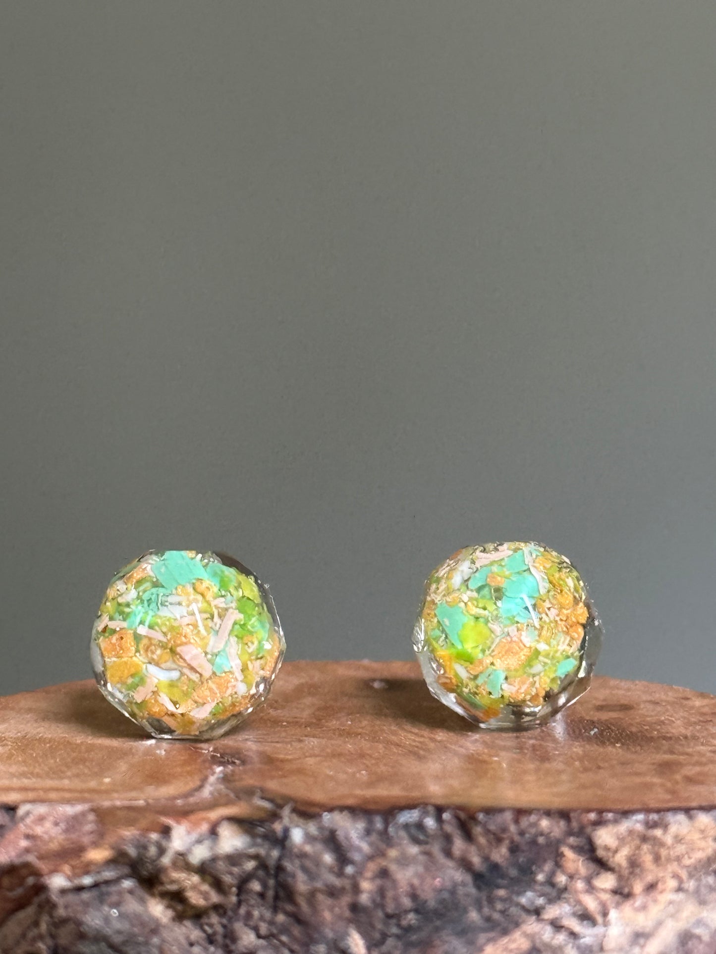 Spring Petals Round Studs