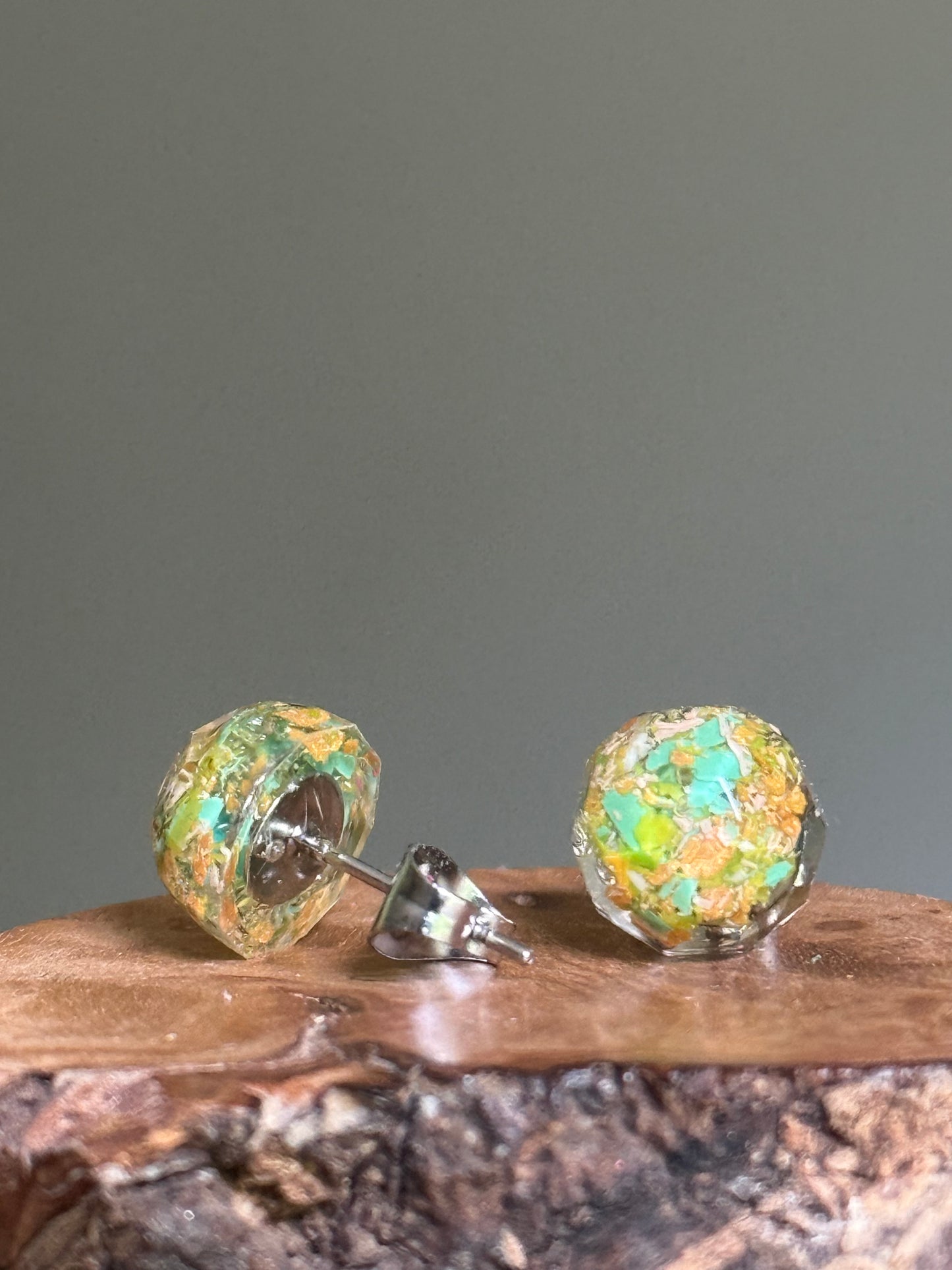 Spring Petals Round Studs