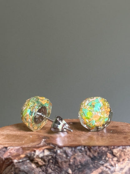 Spring Petals Round Studs