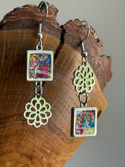Twisted Candy Bouquet Earrings