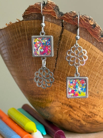Twisted Candy Bouquet Earrings