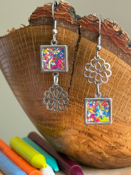 Twisted Candy Bouquet Earrings