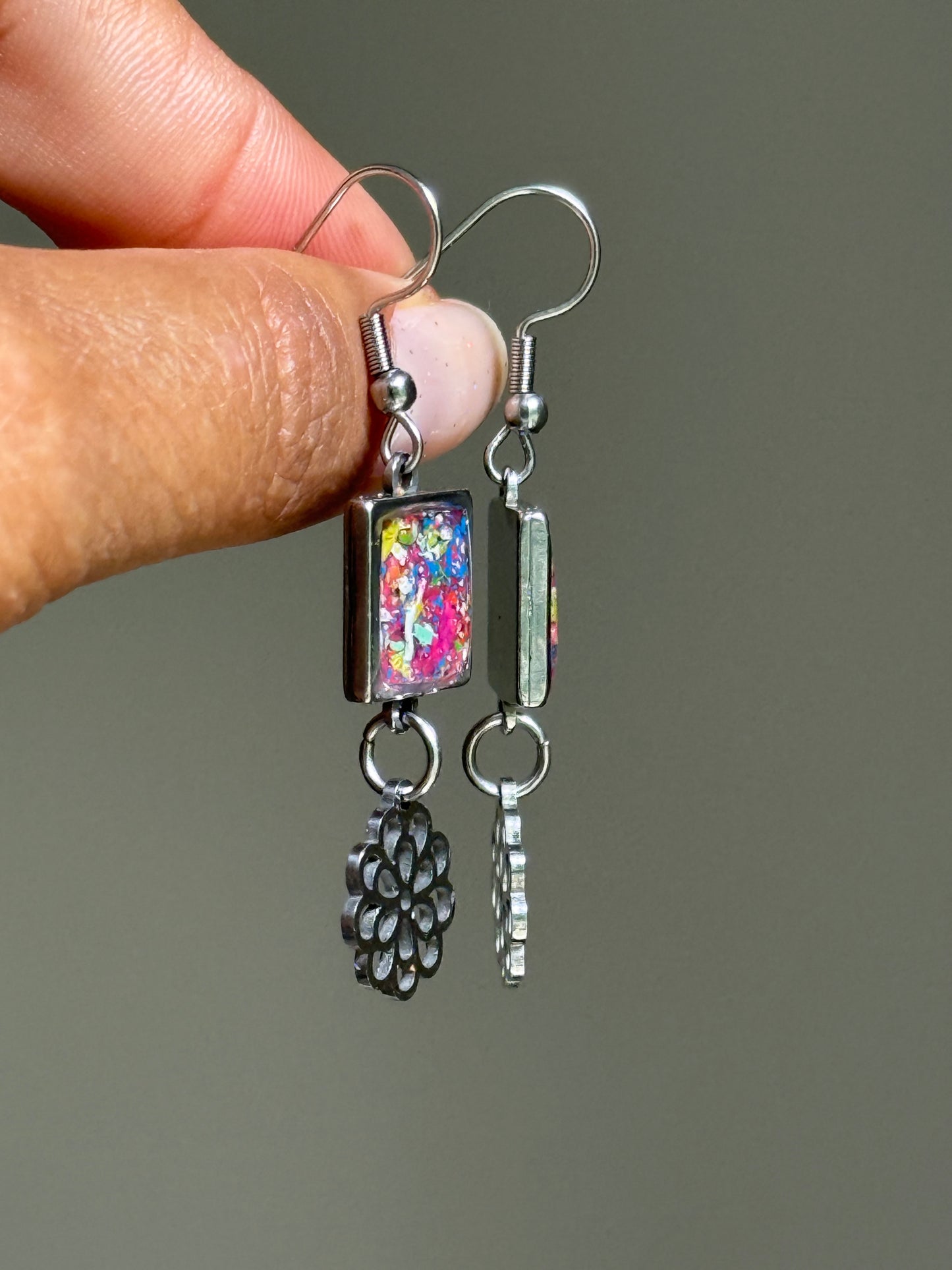 Marbled Candy Earrings