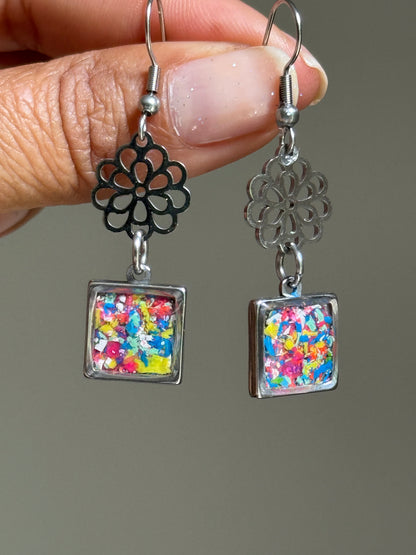 Swirl Candy Earrings