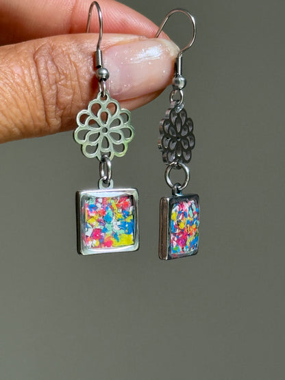 Swirl Candy Earrings