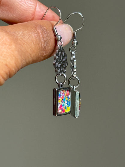 Swirl Candy Earrings