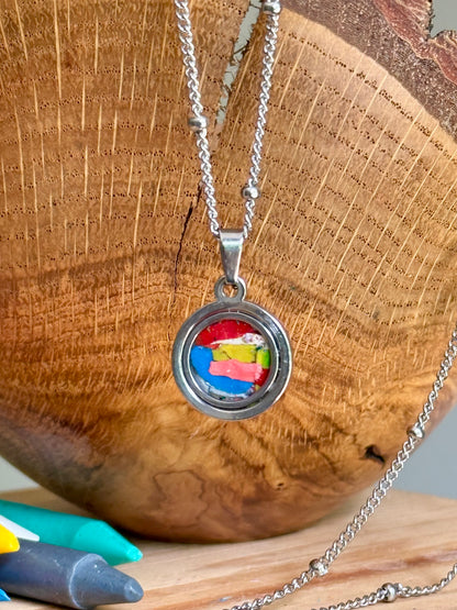 Mosaic Round Pendant