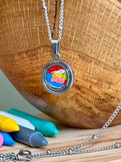Mosaic Round Pendant