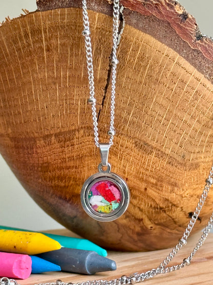 Mosaic Round Pendant