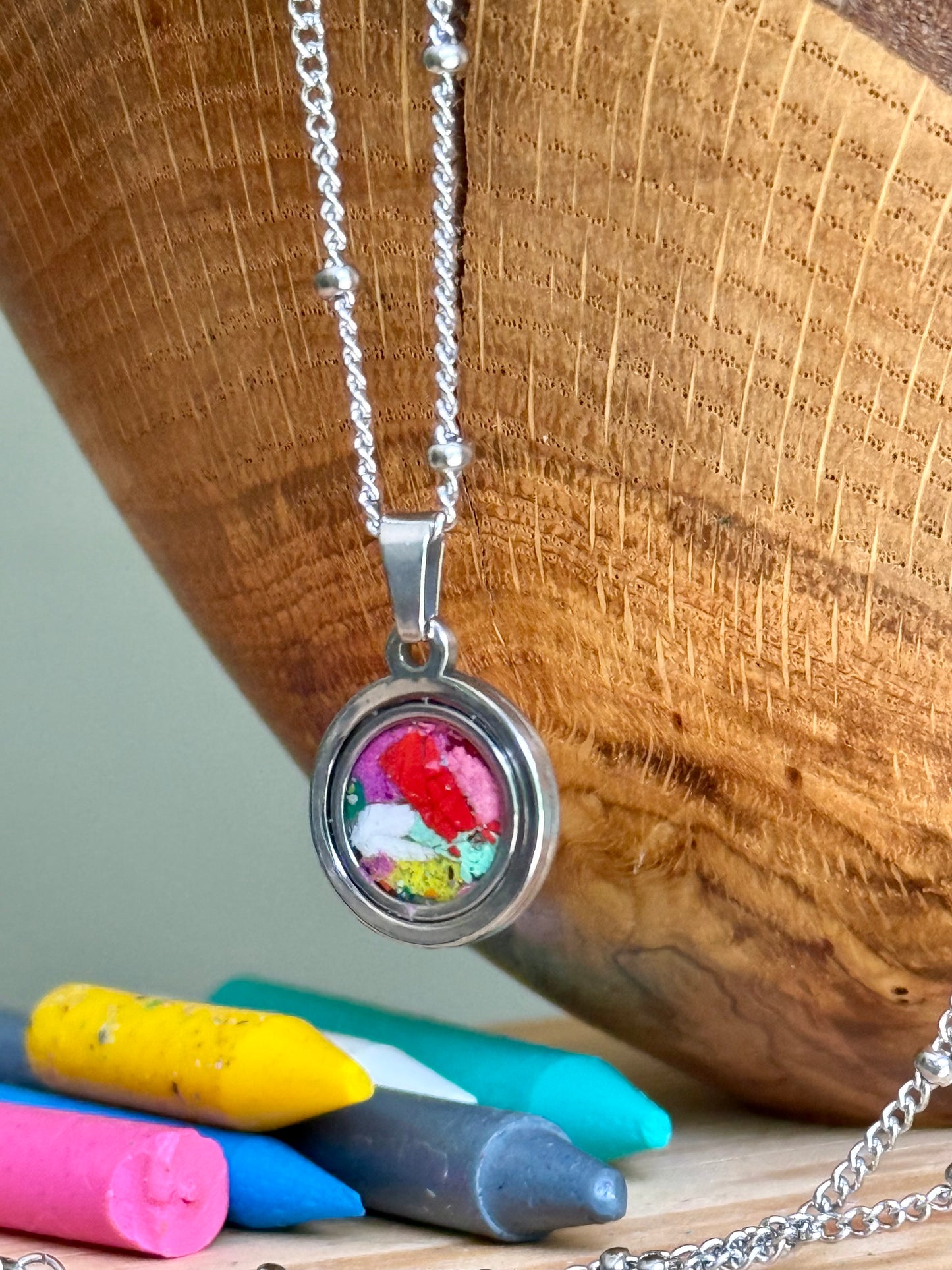 Mosaic Round Pendant