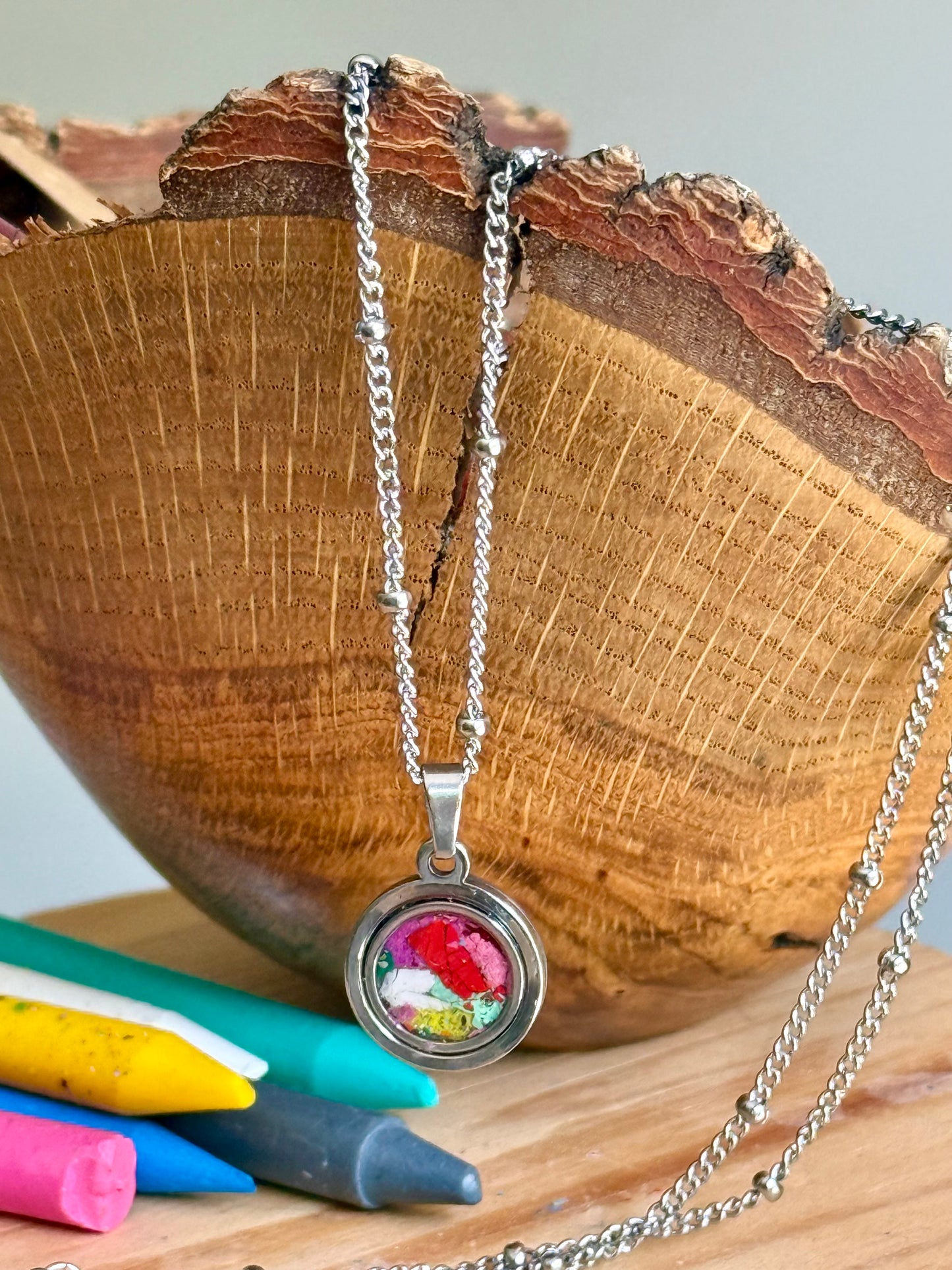 Mosaic Round Pendant