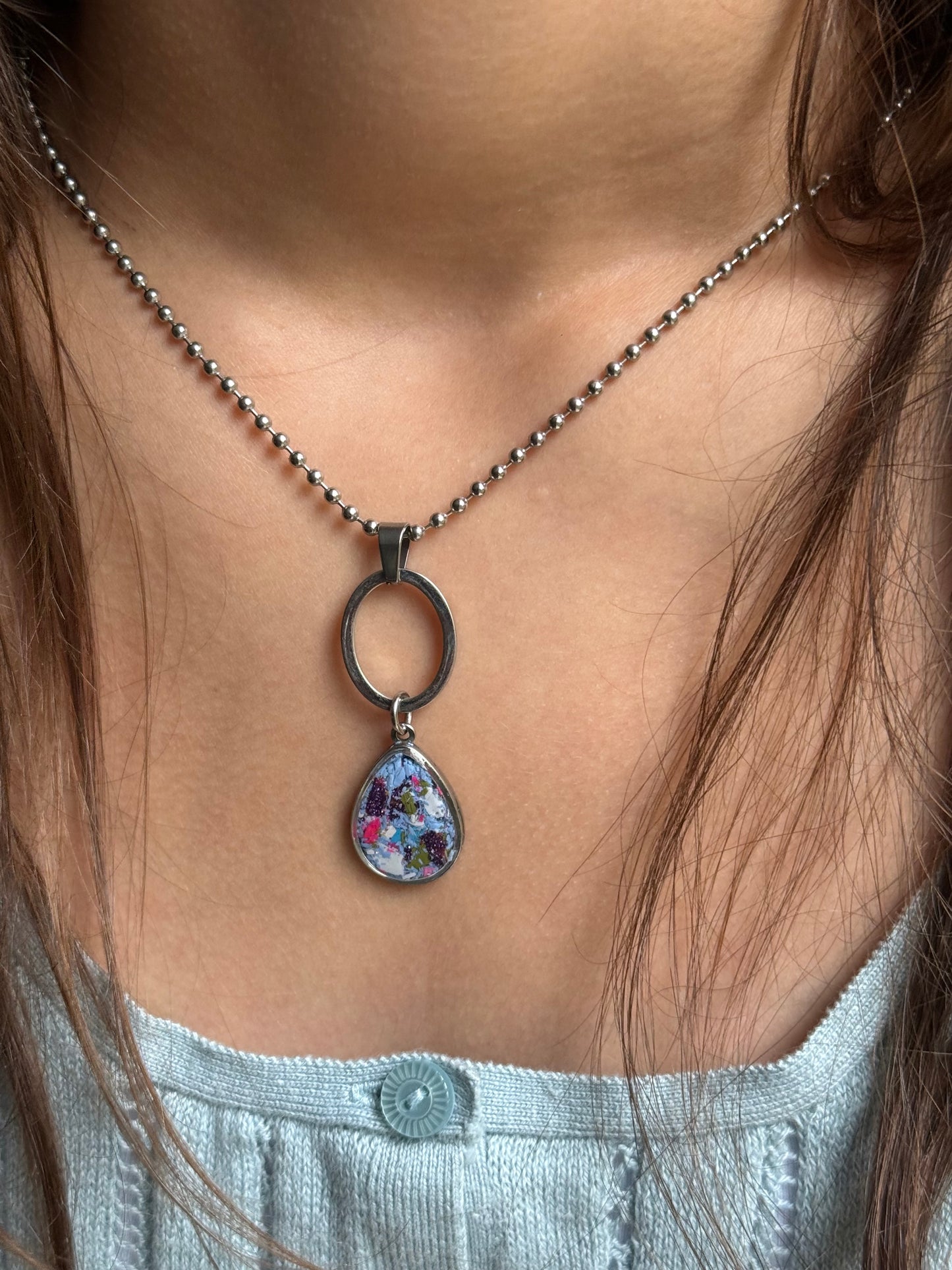 Gloria Necklace (Malibu Sky)