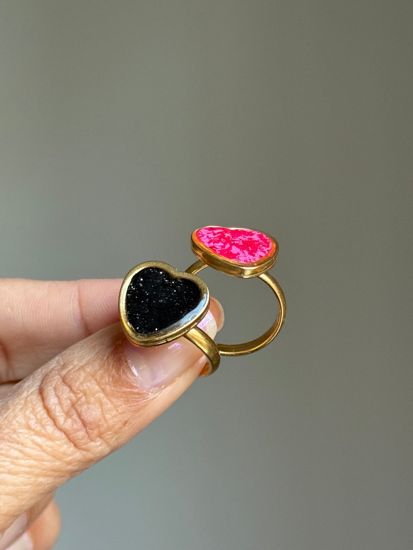 Black Heart Ring