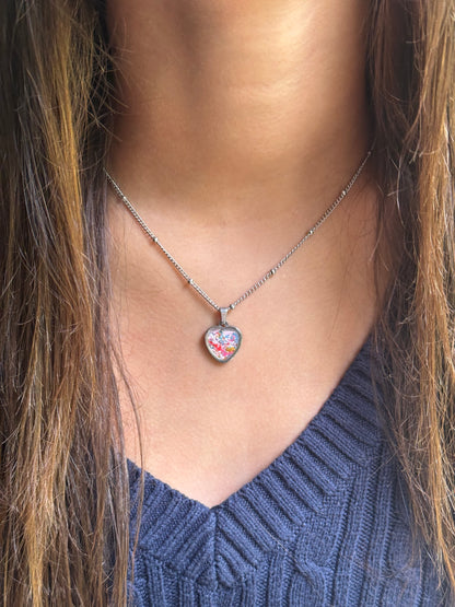 Rosewater Heart Necklace