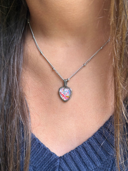 Rosewater Heart Necklace