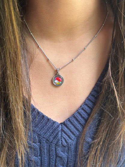Mosaic Round Pendant