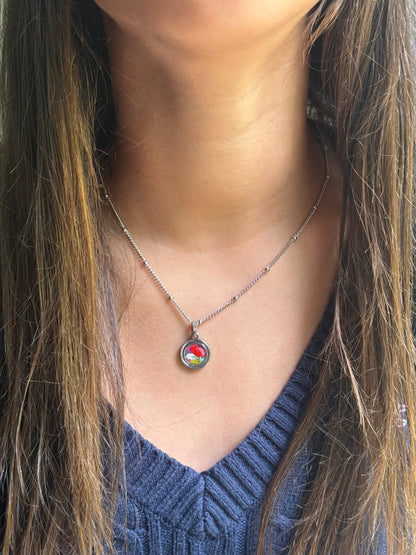 Mosaic Round Pendant