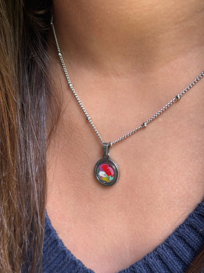 Mosaic Round Pendant