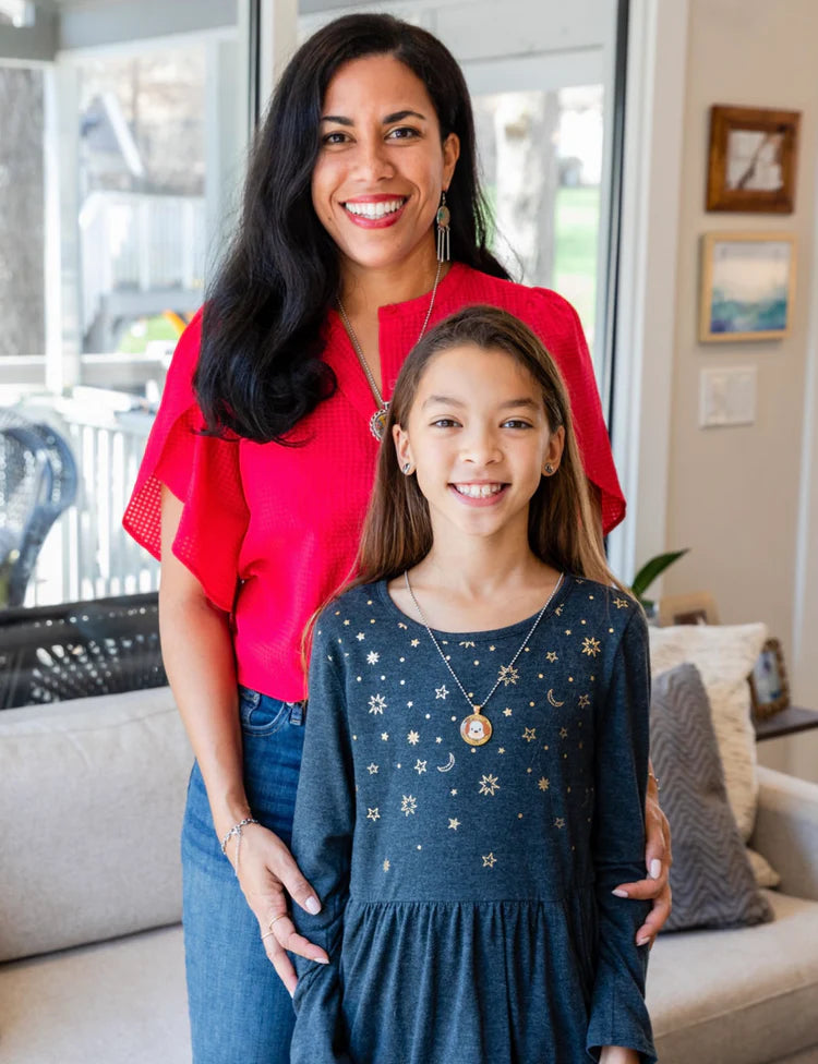 Mother Daughter Duo Transforming Crayons into Jewelry